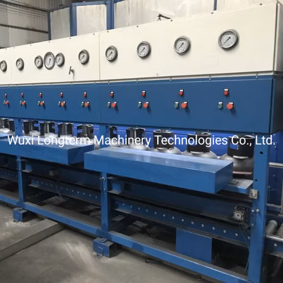 Equipo de prueba hidráulico en línea automático del cilindro de gas LPG